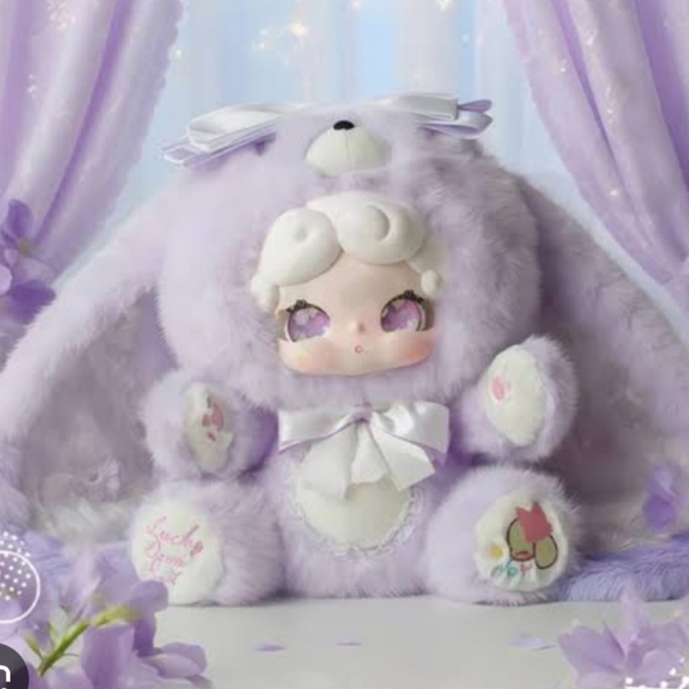 Lucky Deer Nai Sweet Tea Bunny 600% purple bunny
